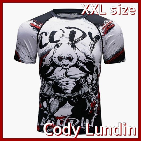 Cody Lundinスポーツウェア 半袖 筋トレ ストレッチ加圧 吸汗速乾