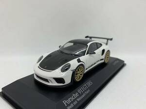 ミニチャンプス 1/43 ポルシェ Porsche 911 (991.2) GT3 RS 2018 ホワイト J04-03-308
