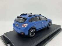 スバル特注 1/43 スバル SUBARU XV ブルー J05-02-500-4_画像4