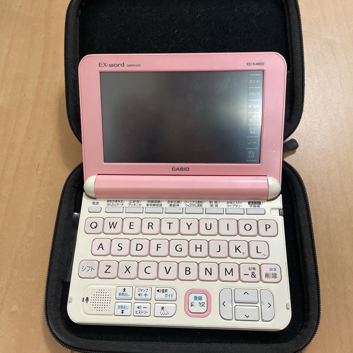 ショップ活動 【中古】CASIO◇電子辞書/タッチパネル【家電