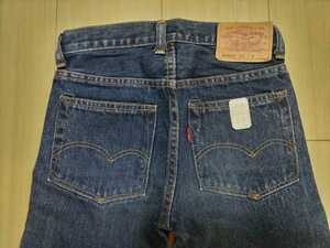 levi'sリーバイス　503ZXX size120 age7 30553-0085 ジッパー セルビッジ　キッズ　ジュニア　子供用　ビンテージレプリカ　復刻　５０１XX