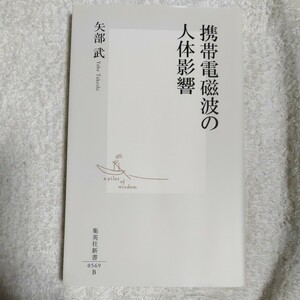 携帯電磁波の人体影響 (集英社新書) 矢部 武 9784087205695