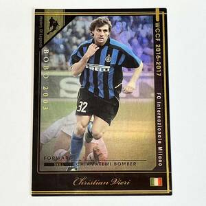 ♪♪WCCF 16-17 HOLE クリスティアン・ビエリ Christian Vieri FC Internazionale Milano ♪三点落札で普通郵便送料無料♪