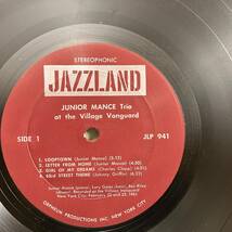 ■230410即決 Junior Mance / At The Village Vanguard STEREO キズ無クモリ全体的に ジャケボロ。_画像4