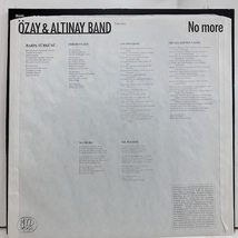 ■即決 FUSION Ozay & Altinay Band / No More 28.644 esj3244 独オリジナル オザイ・フェチュト スピリチュアル・ジャズ_画像4