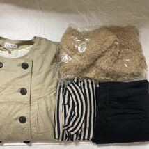 【１円~】UNIQLO ヴィンテージ ベルト 他 まとめ商品 10点 /LEPSIM/ノーカラー/トレンチ/コート/無印/ソックス/キャップ/スヌード/トート/_画像7