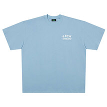 【 A FEW GOOD KIDS 】 AFGK 正規品 男女兼用 ビッグサイズ ストリート系 ロゴ プリント バックプリント Tシャツ LOGO TEE ブルー XL_画像8