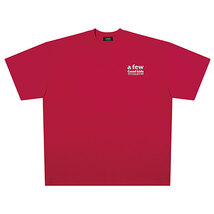 【 A FEW GOOD KIDS 】 AFGK 正規品 男女兼用 ビッグサイズ ストリート系 ロゴ プリント バックプリント Tシャツ LOGO TEE レッド XL_画像8