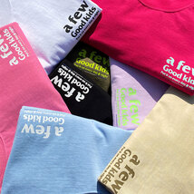 【 A FEW GOOD KIDS 】 AFGK 正規品 男女兼用 ビッグサイズ ストリート系 ロゴ プリント バックプリント Tシャツ LOGO TEE ホワイト XL_画像3