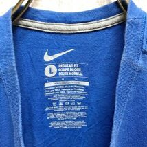 NIKE ナイキ プリントTシャツ ブルー系 半袖 古着 ブルー メンズ レディース おしゃれ ゆるだぼ 8835_画像3