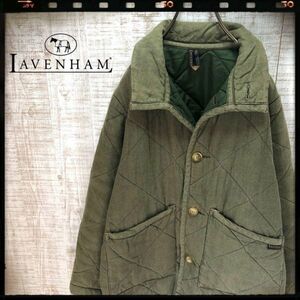 LAVENHAM ラベンハム キルティングジャケット 古着 US6 モスグリーン メンズ レディース おしゃれ 01129