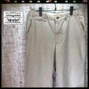 90's Levi's リーバイス チノパンツ 古着 W33 ベージュ 01050