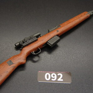 【 黒092 】1/6ドールパーツ：DRAGON製 WWII ドイツ軍 G43半自動狙撃銃【 長期保管・ジャンク扱い品 】の画像1