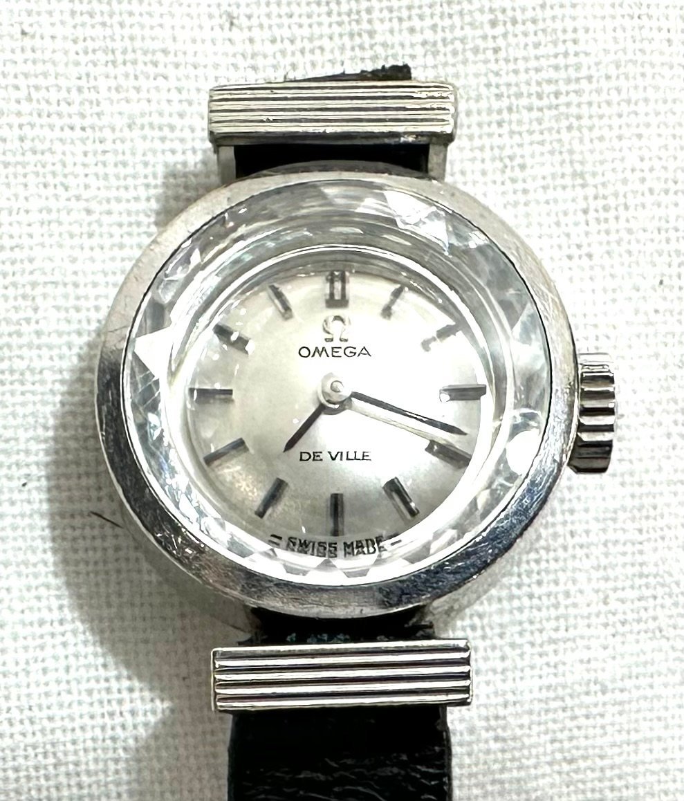 稼働 オメガ OMEGA 手巻き3針金10KGF VINTAGEヴィンテージ時計
