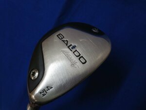 ●激安訳あり　BALDO　FORGED　UTILITY　バルド＜４U　24度　フレックス不明＞ダイナミックゴールド　ライト　リシャフト品　中古品●