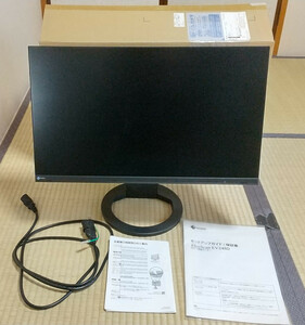 【新品】Eizo FlexScan EV2480 ブラック オリジナル箱、保証書など付き