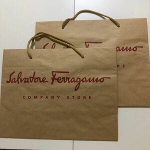 Ferragamoフェラガモ　ショッパー袋　2枚