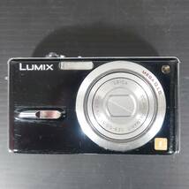 Panasonic LUMIX FX DMC-FX9-K　パナソニック　コンパクトデジタルカメラ　エクストラブラック　メモリーカードなし　動作不明　ジャンク_画像2