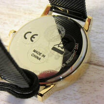 新品箱入！ VERSUS VERSACE ヴェルサス ヴェルサーチ ロゴ BARBES メンズ 腕時計 ウォッチ 3針 ブラック ゴールド 黒 金 クオーツ 44mm_画像7