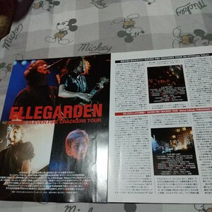 GiGS☆記事☆切り抜き☆ELLEGARDEN=総力特集『ELEVEN FIRE CRACKERS TOUR』▽5PT：1195