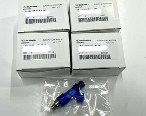 【新品未使用】スバル純正 インジェクター インプレッサ WRX GVB GRB 4個セット Subaru genuine injector Impreza