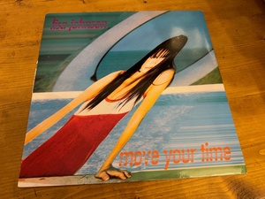 12”★Lisa Johnson / Move Your Time / ユーロビート！