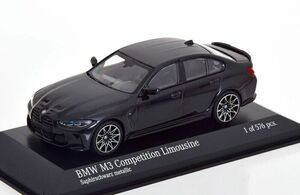 新品未開封　BMW 3シリーズ M3 (G80) 2020 ブラック 1/43 ミニチャンプス