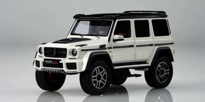 新品未開封　ブラバス 4x4^2 AUF ベース メルセデス-ベンツ G500 4x4^2 2016 ホワイト　ミニチャンプス Mecerdes-Benz