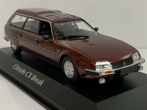 新品未開封　新品未開封 シトロエン CX BREAK 1982 レッドメタ 1/43 MAXICHAMPS 