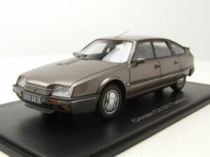 新品未開封　シトロエン CX GTi Turbo 2 1986 グレーメタリック 1/43 ネオスケールモデルズ CITROEN