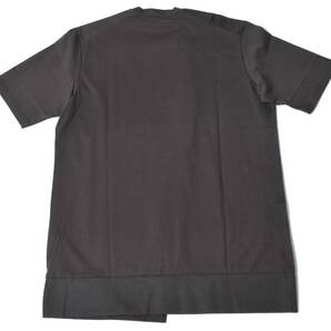 未使用 ripvanwinkle リップヴァンウィンクル クロスジャージー Tシャツ L Solid Gray RW-432の画像2