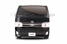 【1/24スケール・RCカー/トヨタ公認】★TOYOTA HIACE（ハイエース）ローダウン仕様/ブラック★27MHz フルファンクション・ヘッドライト点灯_画像2