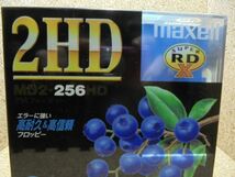 maxell　5インチ　フロッピーディスク 2HD MD2-256HD　10枚入りパック　未開封品　ブルー_画像4