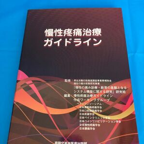 慢性疼痛治療ガイドライン