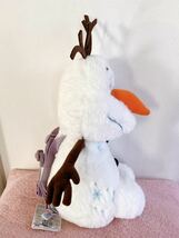 新品 未使用品 ディズニー アナ雪2 オラフプレミアムぬいぐるみリュック_画像3