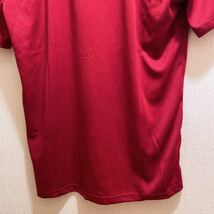 新品★レッド地★Vネック和風調Tシャツ★ゴルフウエア★ユニセックス★LTシャツ 半袖 _画像10