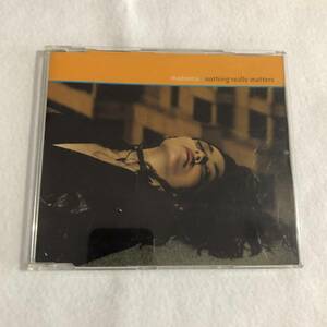 EU盤 中古CD シングル Madonna Nothing Really Matters マドンナ ナッシング・リアリー・マターズ 3曲入り Maverick W471CD2