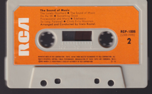 貴重「サウンド・オブ・ミュージック オリジナルサウンドトラック」日本製カセットテープ 76年製 RCP-1006 (LSOD-2005)_画像4