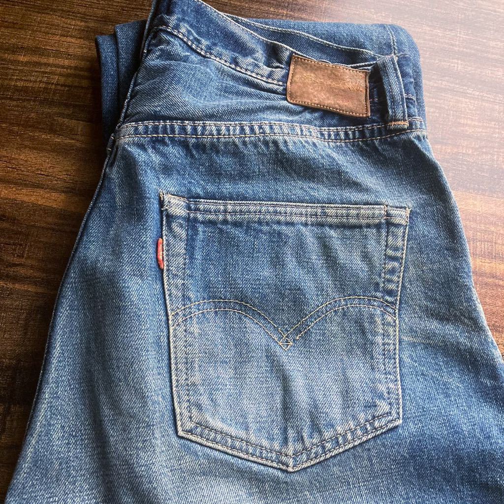 初期 WAREHOUSE ウエアハウス 1001XX アーキュエイト 縮みパッチ 501XX