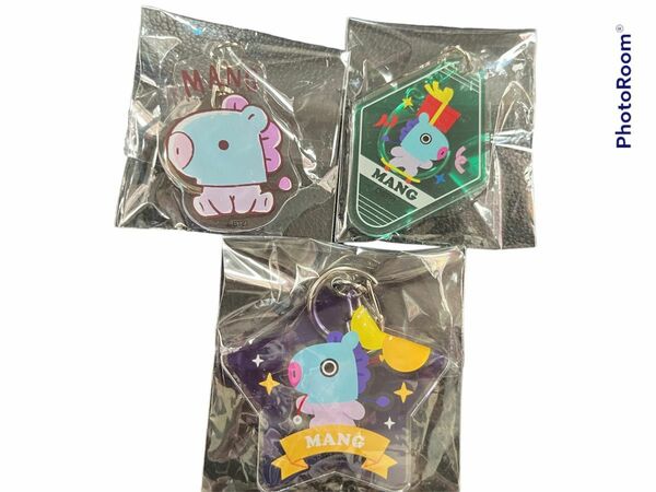 BT21MANG 3種キーホルダーセット