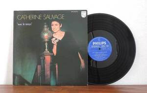 Catherine Sauvage / Avec Le Temps LP フランス フレンチ シャンソン Philips