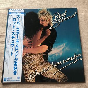 ロッドスチュワート Rod Stewart/スーパースターはブロンドがお好き　来日記念盤　中古LPレコード