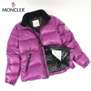 ★相場価格￥128,900- 国内正規品 美品 MONCLER モンクレール BADIA バディア ダウンジャケット シャイニーパープル 紫 3 JP:L レディース-