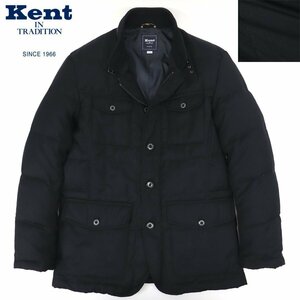 上質！美品 Kent IN TRADITION ケント 高配合 ダウンジャケット ブラック 黒 L メンズ アイビー アメトラ VAN JAC ヴァン 中綿