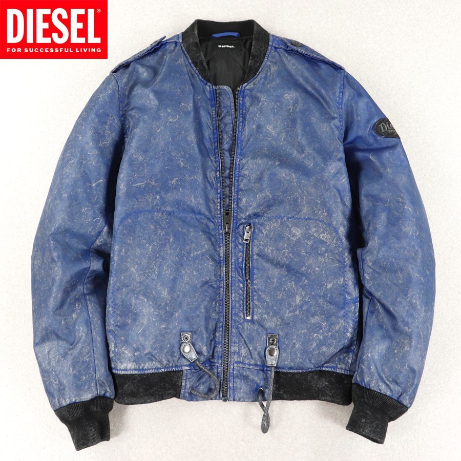 SALE/88%OFF】 DIESEL 刺繍ロゴ ジャケット カバーオール風 ブルゾン
