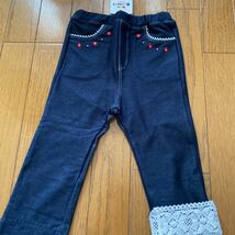 SALE 即決　新品　ミキハウス　ストレッチパンツ　90_画像2