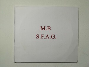 【紙ジャケ2CD】M.B. / Peter Andersson etc. - S.F.A.G. / S.F.A.G. De-Composed 1981年/2010年 イタリア盤 ノイズ/アンビエント