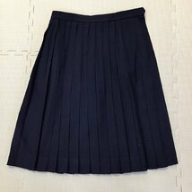 O436 (中古) 香川県 龍雲中学校 セーラー服 上下セット /175A/W69/丈63/28本/青3本ライン/夏服/夏用/中学校/高校/女子学生/学生服/学生_画像7