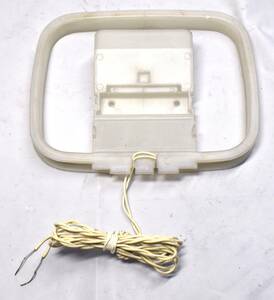 **AM loop antenna, No-brand, white ( used good goods )** postage included 