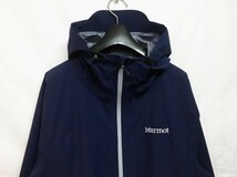 Marmot マーモット ストームジャケット L 紺 TOMOJK00 ナイロン ネイビー アウトドア キャンプ 登山_画像1